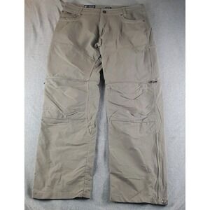 KUHL Stealth Liberator Convertible Hiking Cargo Pants Mens 36X32 Beige Outdoor
